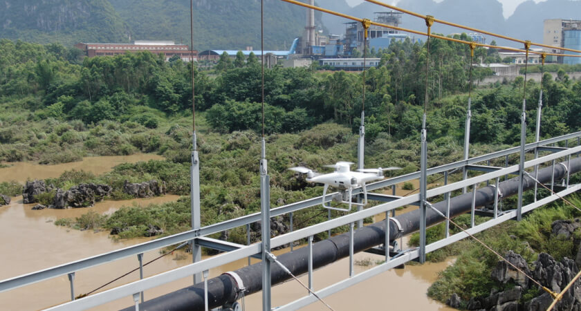 ispezione con drone dji